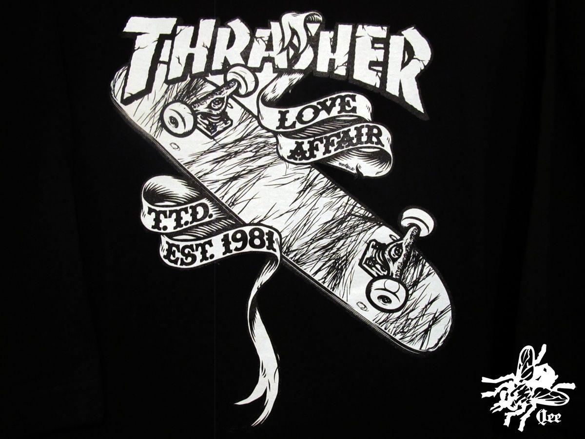 Hình nền Logo Thrasher 1200x900