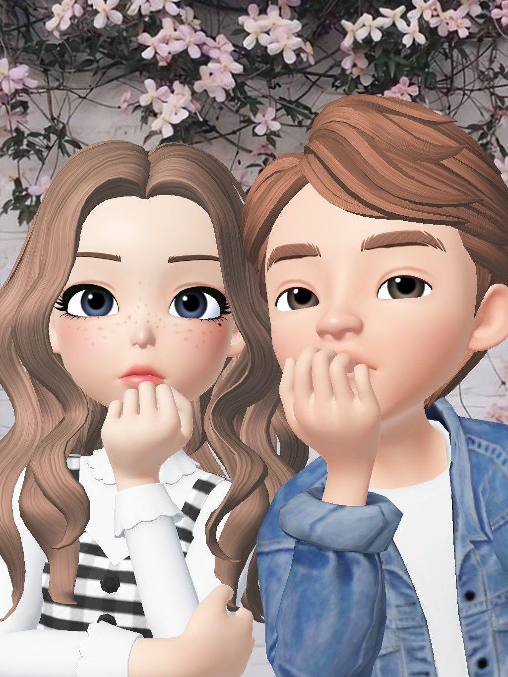 1024x1365 ZEPETO #ZEPETOCOUPLE #COUPLE. Animasi, Kartun, Gambar