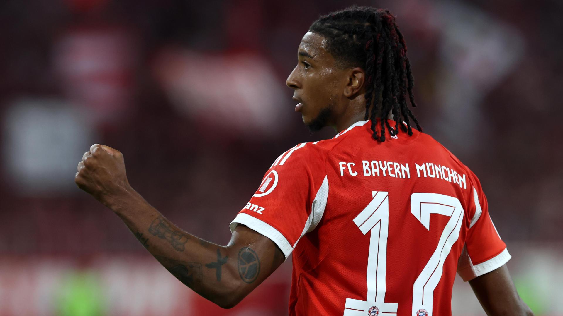 1920x1080 Michael Olise thumps in the opener for Bayern