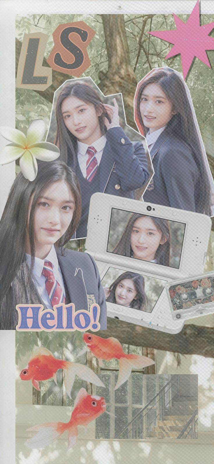 736x1594 Leeseo IVE Phone Wallpaper