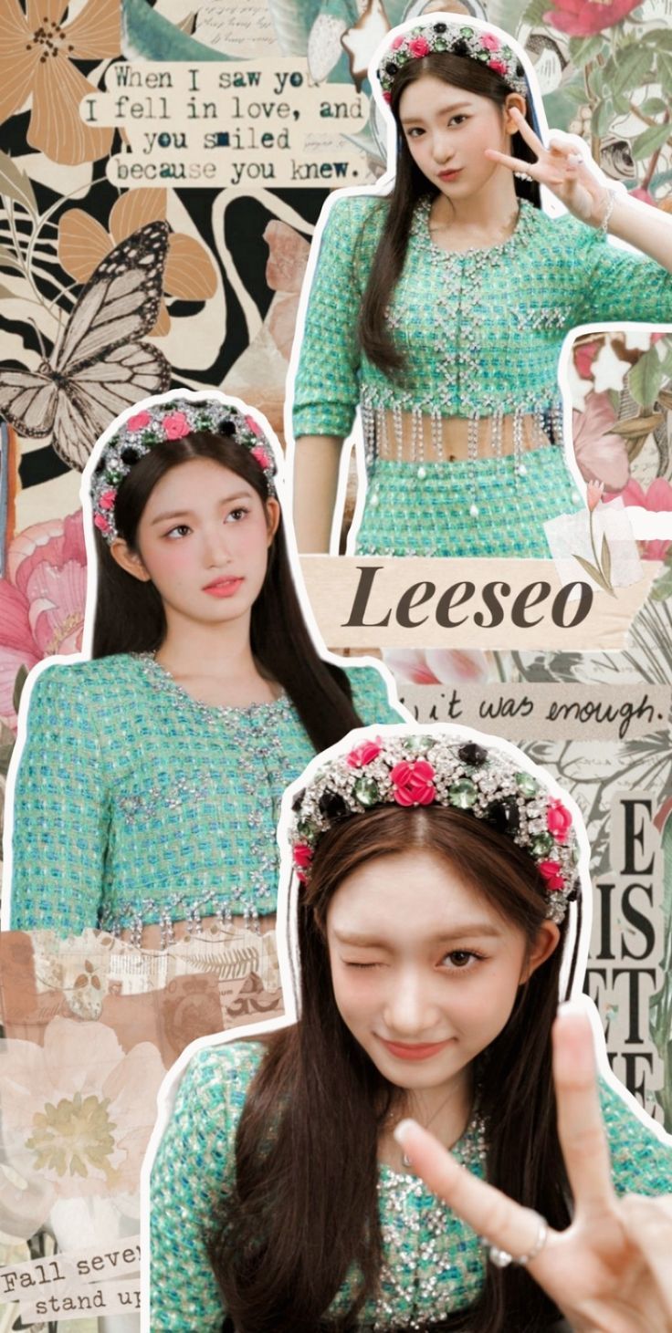 736x1461 Leeseo Aesthetic Wallpaper
