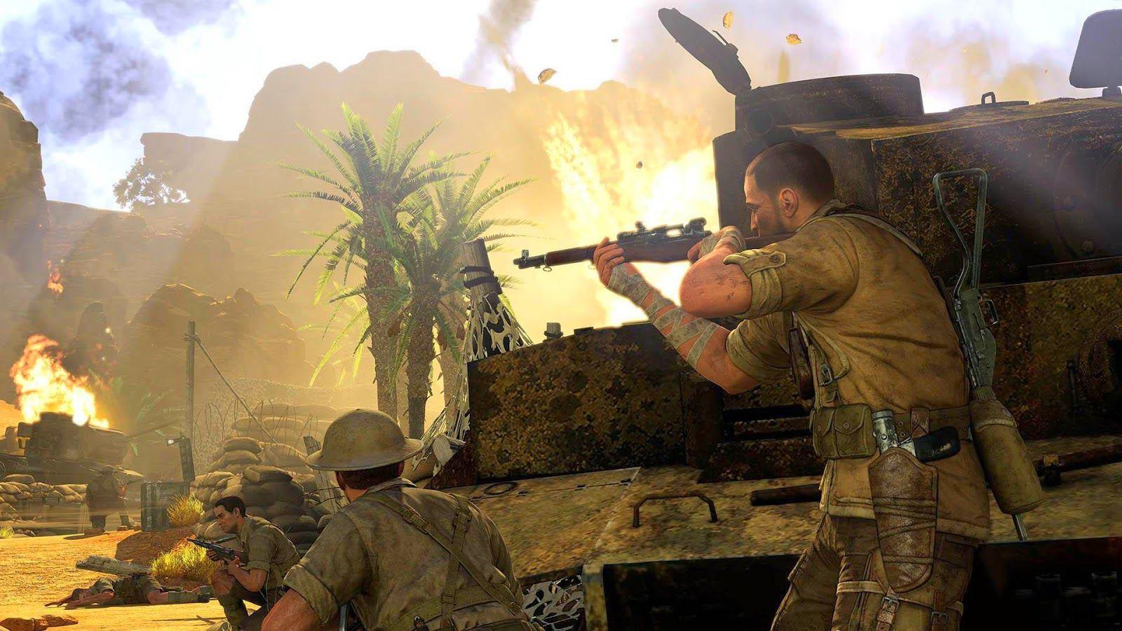 1600x900 Sniper Elite III Wallpaper. Elite