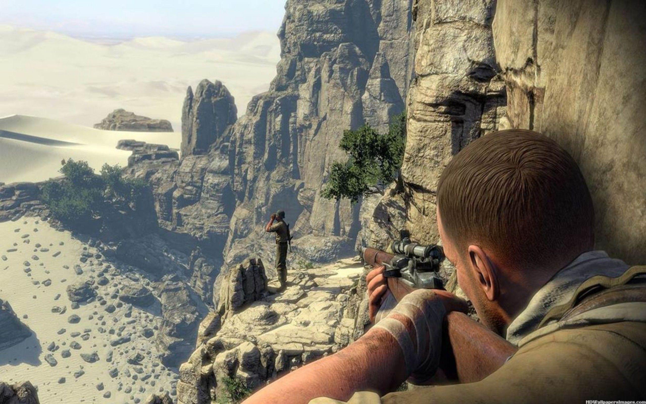 2560x1600 Sniper Elite 3 Wallpaper. Sniper Games, Sniper, First Person Shooter