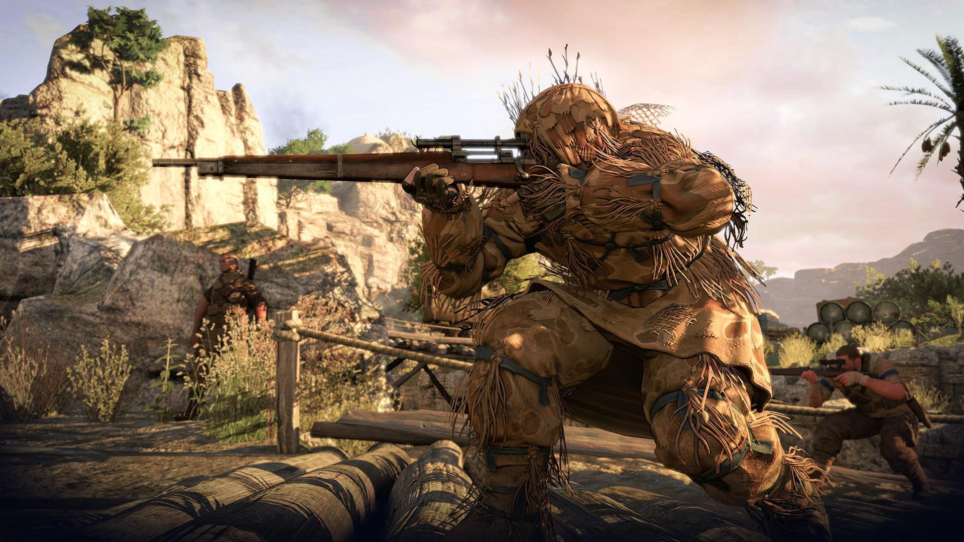 1920x1080 Sniper Elite III Afrika Gameplay HD desktop wallpaper : Widescreen