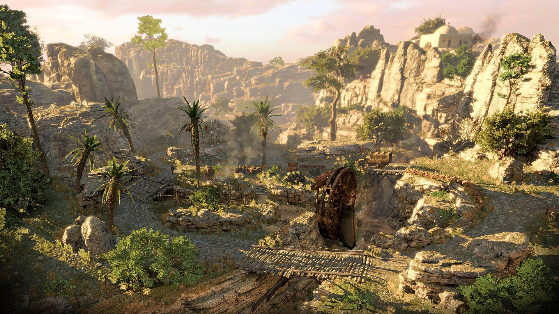 1920x1080 Sniper Elite III: Afrika (2014) promotional art