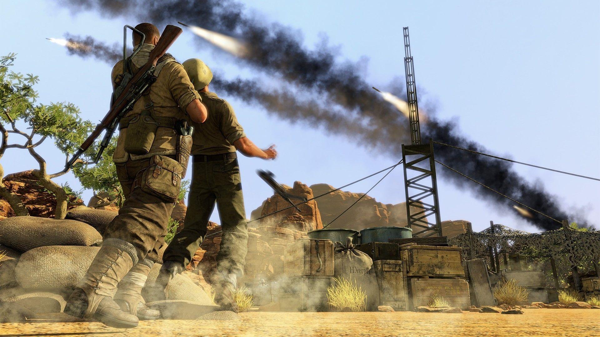 1920x1080 Sniper Elite 3 Keeps UK Number One Ahead of FIFA 14 and Watch Dogs