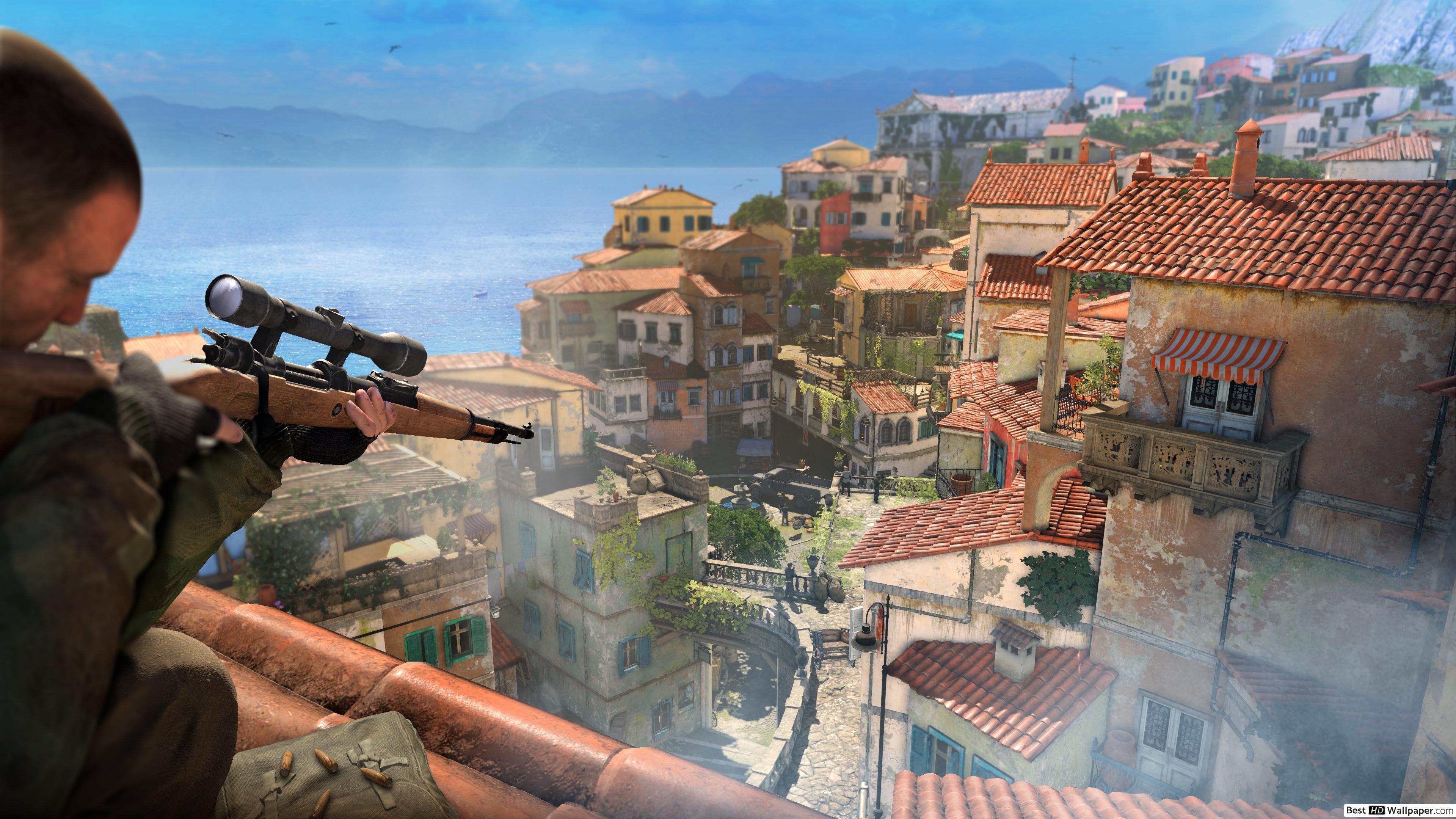 3840x2160 Sniper Elite 4 HD wallpaper download