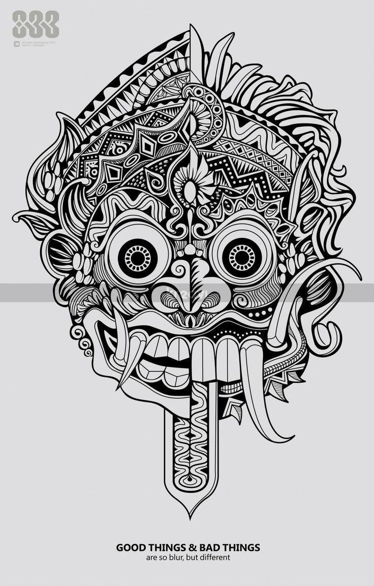 Barong Bali Illustration Graphic by Insomnia_std · Creative Fabrica