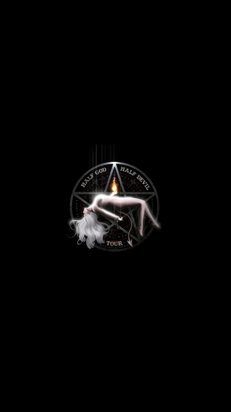 800x1422 HD half devil wallpaper