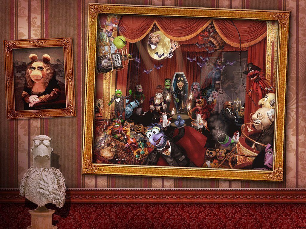 1024x768 Muppets Christmas Wallpaper