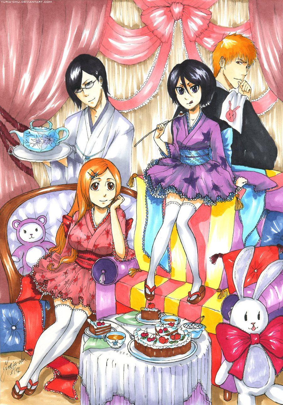 900x1286 Sweet Tea Time By *Yuria Chu