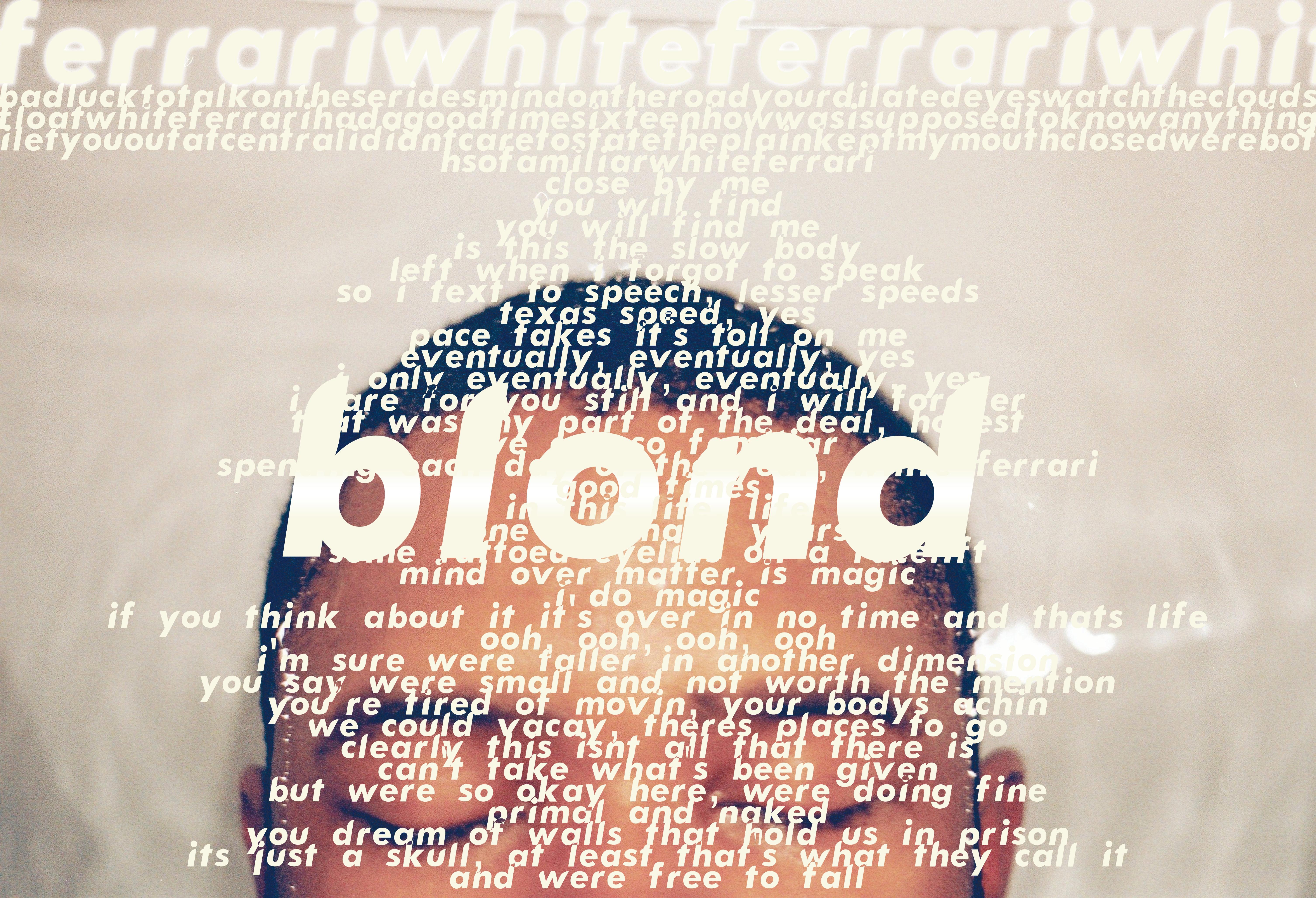6024x4109 White Ferrari Lyric Poster