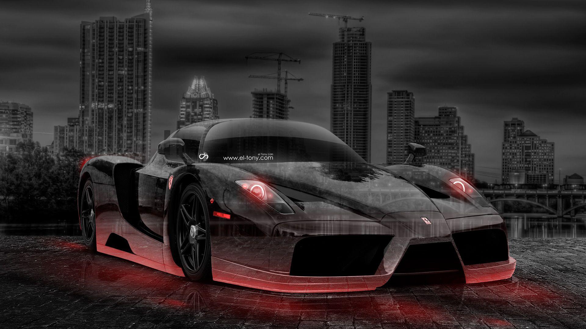 1920x1080 Ferrari Enzo Crystal City Car 2014