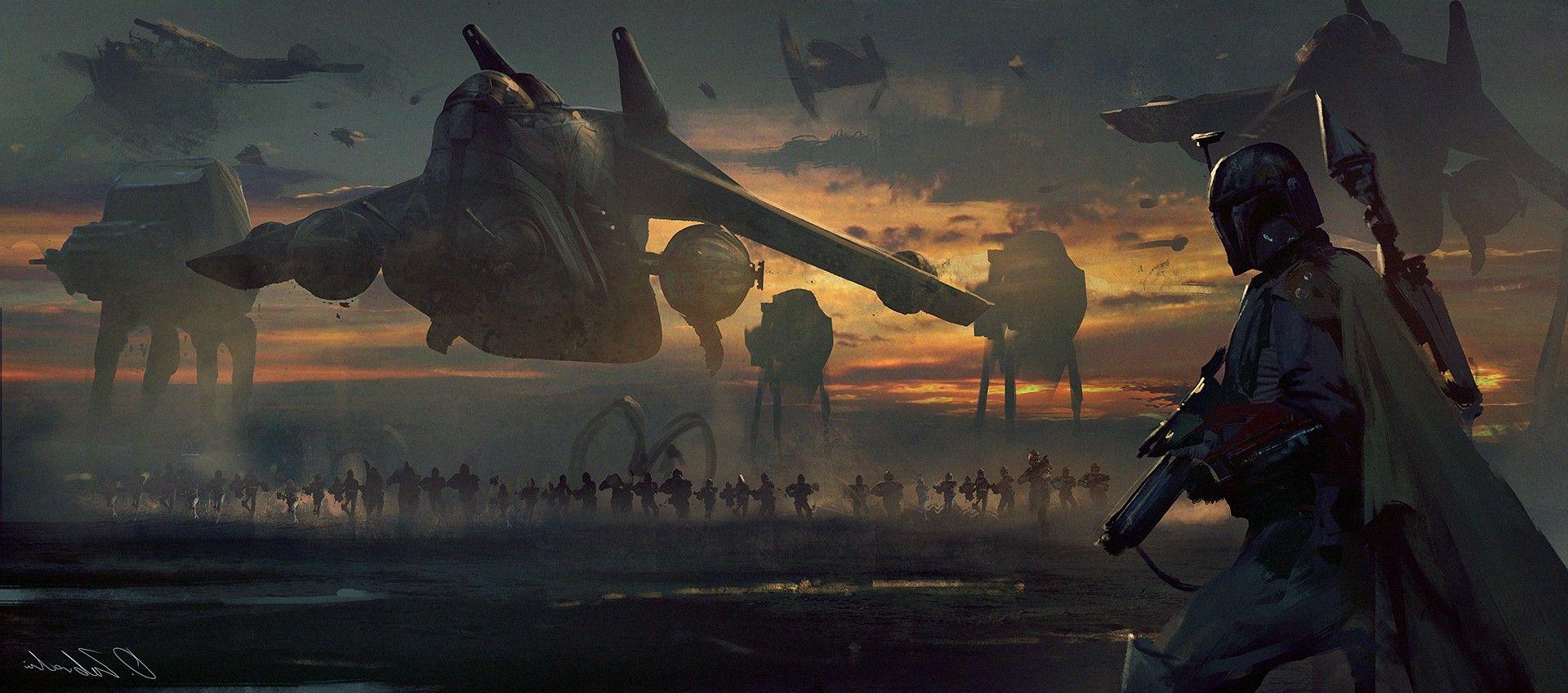 1920x848 Boba Fett HD Wallpaper