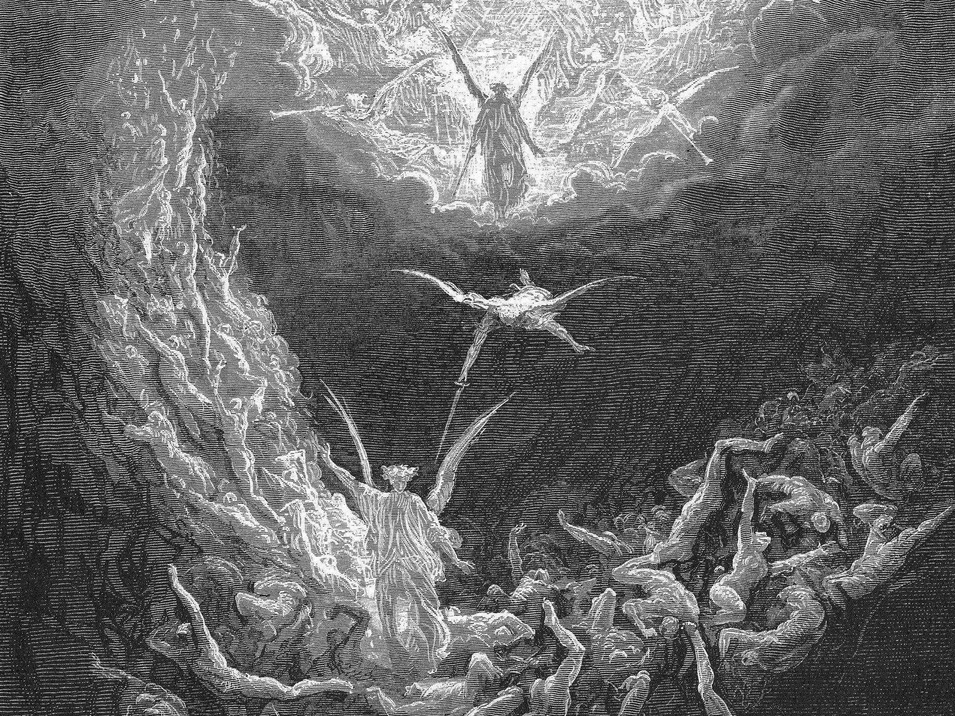 Gustave Dore Paradise Lost Wallpaper