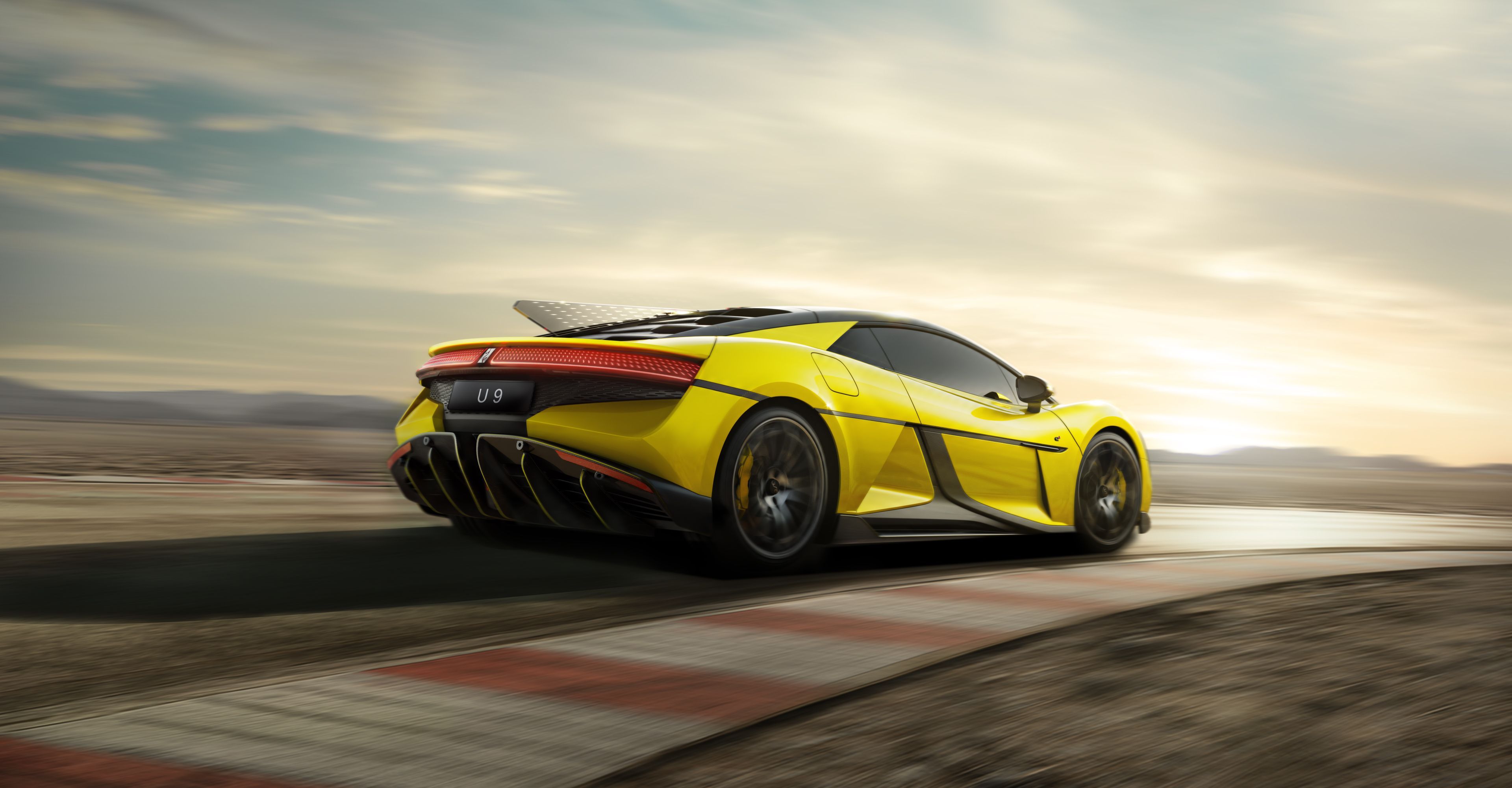 3840x2000 Download Vehicle Yangwang U9 HD Wallpaperx2000