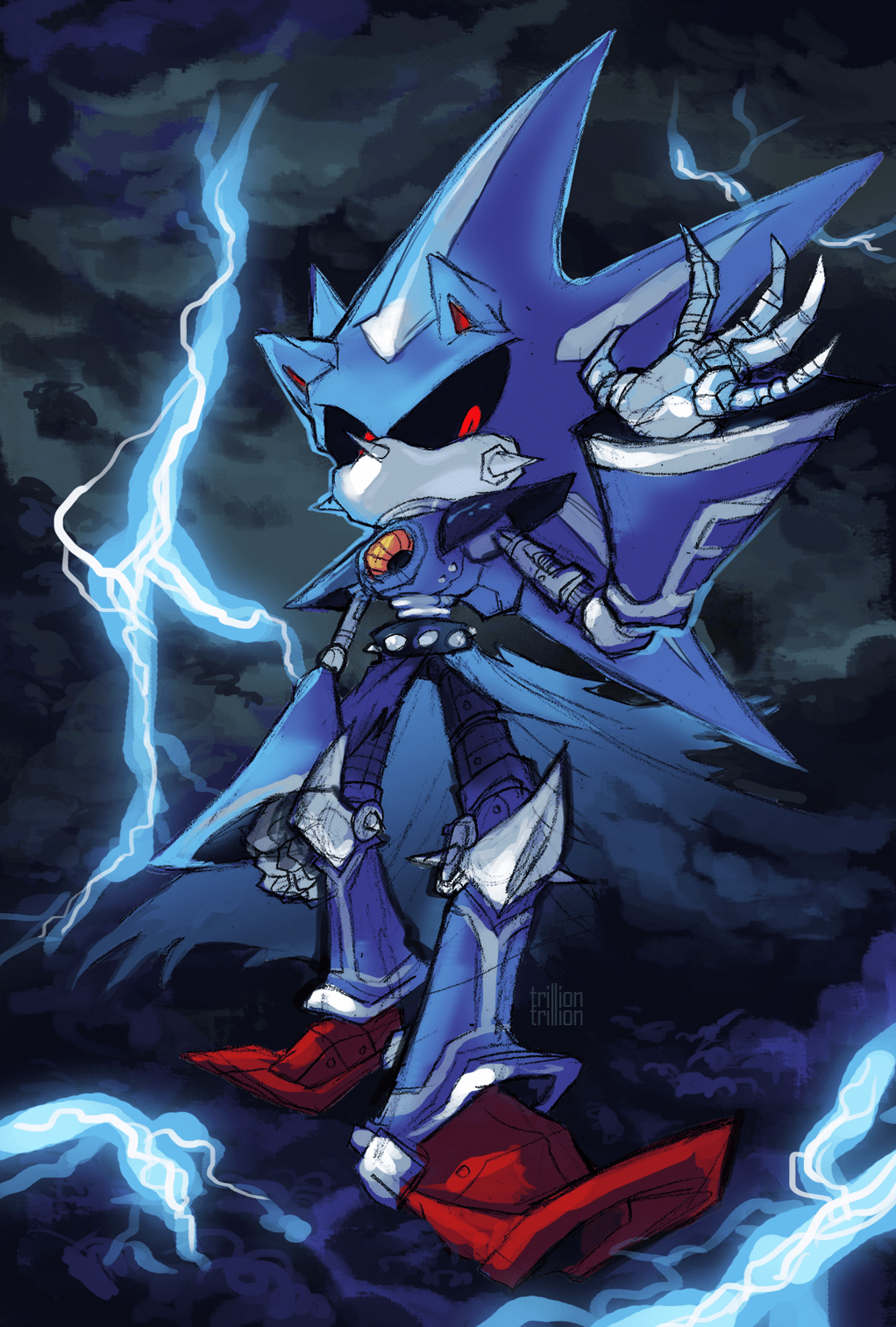 1022x1513 Wow Neo Metal Sonic is better and stronger looking than normal