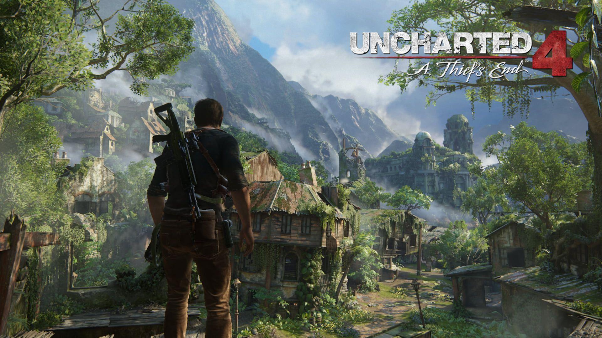 Poster Exclusif Uncharted 4: A Thief's End - Loot Crate - Environ 13 X 9 Pouces