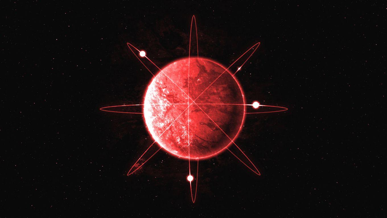 1360x768 Red Planet Desktop Laptop HD Wallpaper, HD Artist 4K