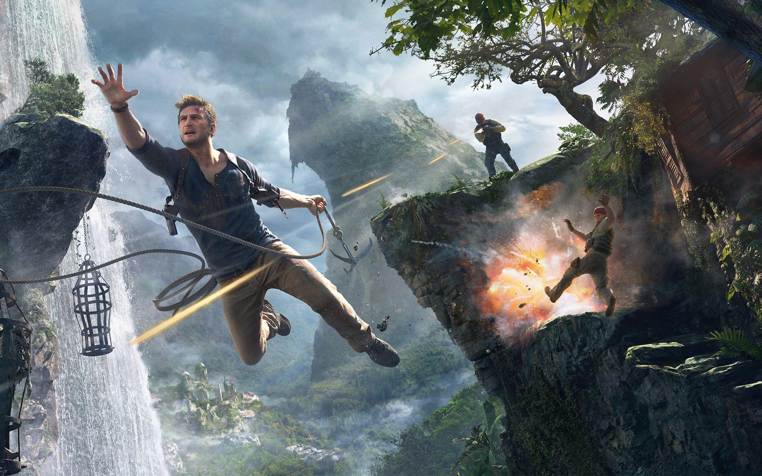 2880x1800 Nathan Drake Uncharted 4 A Thiefs End Uncharted Video