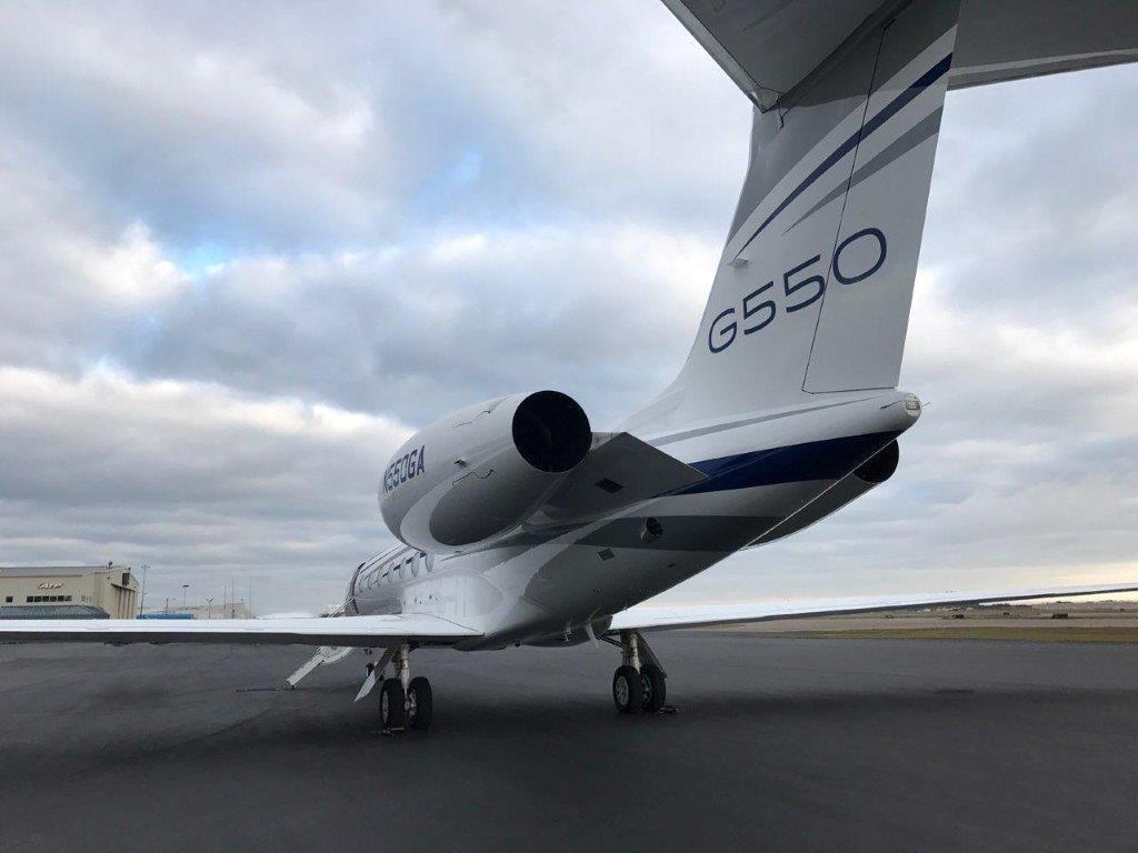 1024x768 Gulfstream G550 G550 2017 Wallpaper
