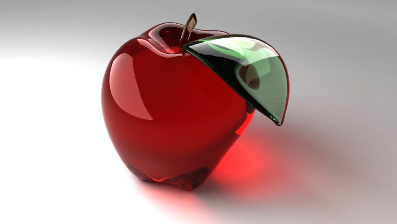 1360x768 Red Apple Wallpaper 1360x768