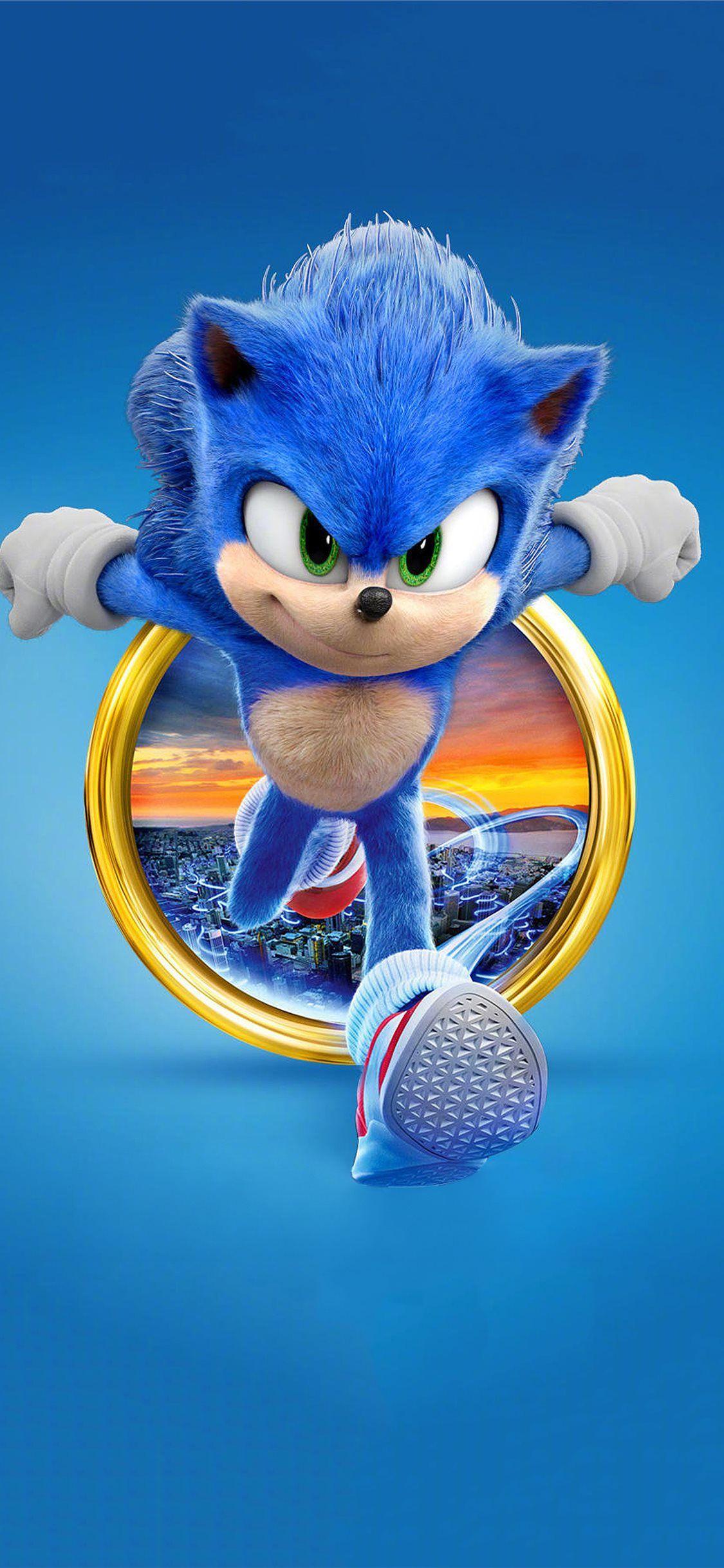 1125x2436 sonic the hedgehog 2020 4k iPhone X Wallpaper Free Download