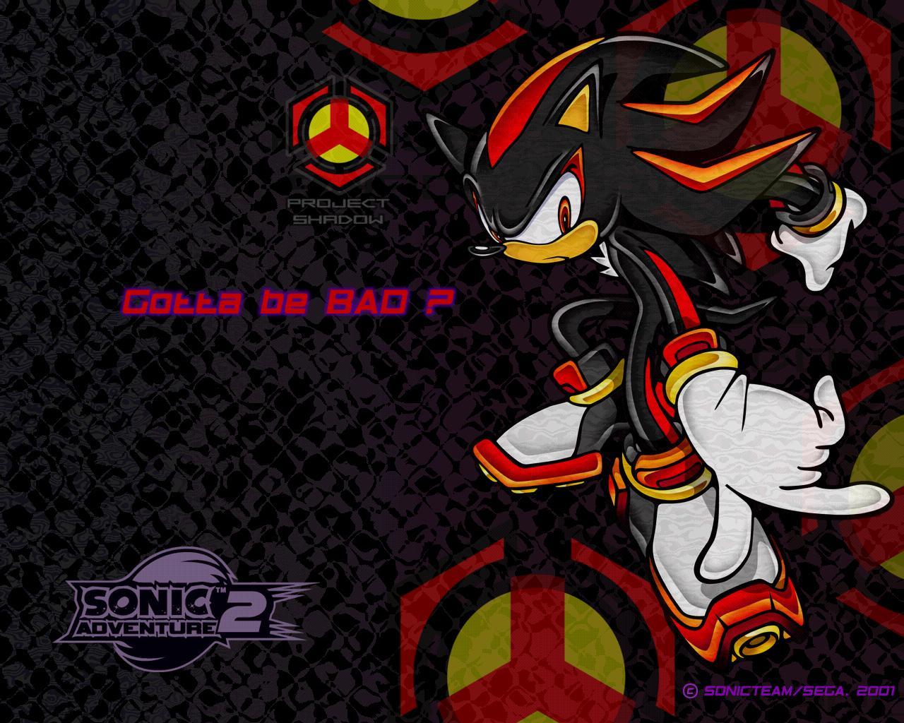1280x1024 Shadow of a Hedgehog ./ Desktop ./ Sonic Adventure 1 & 2 Wallpaper