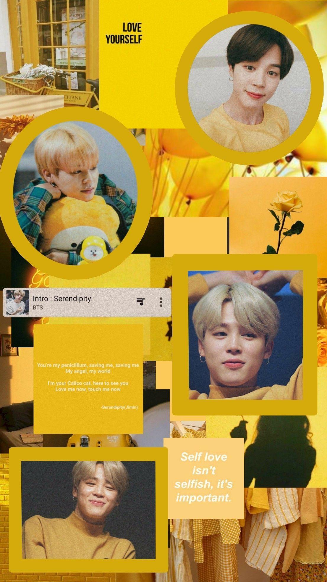 Bts Yellow Aesthetic Wallpapers Top Free Bts Yellow Aesthetic Backgrounds Wallpaperaccess
