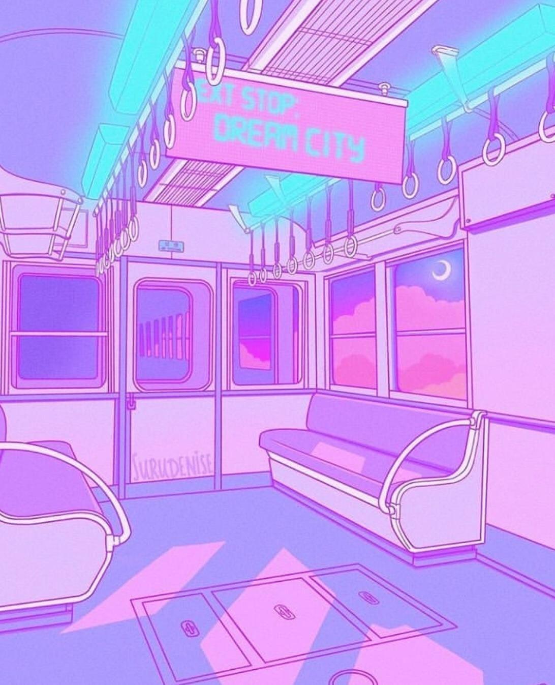 Pastel Purple Pastel Anime Aesthetic Wallpaper - 983 x 1024 jpeg 62 кб.