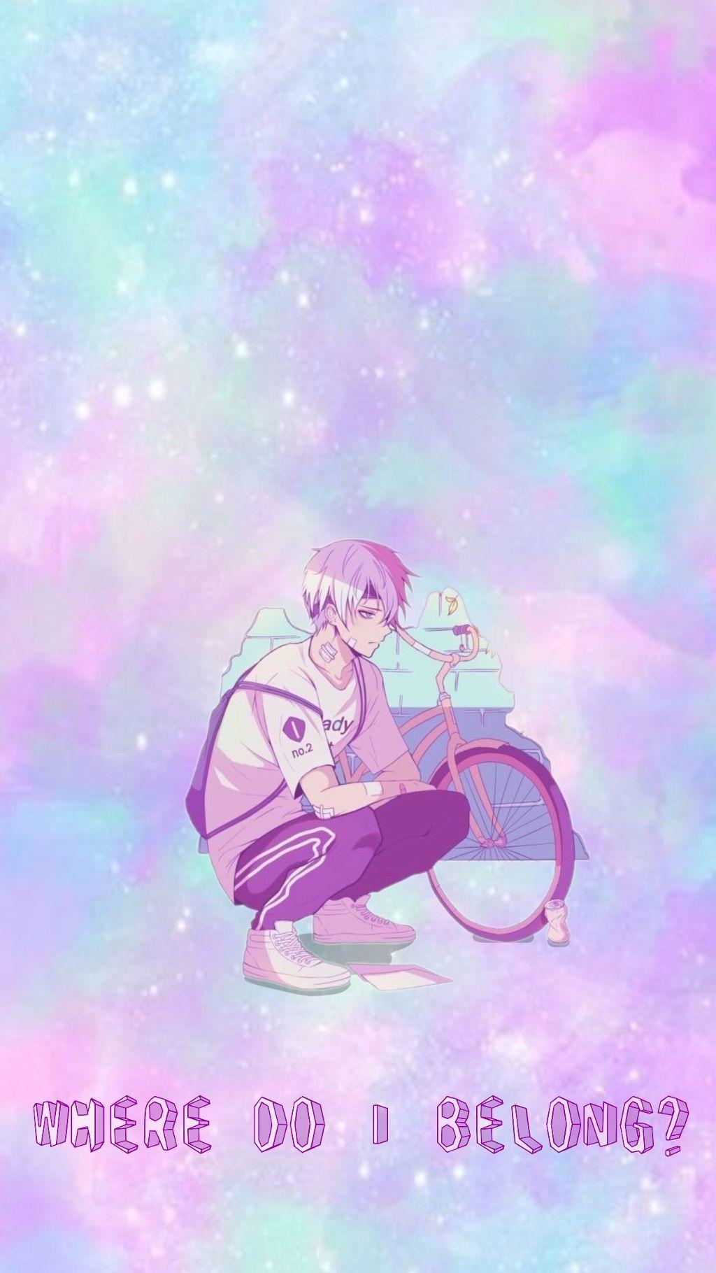 Featured image of post Purple Anime Wallpaper Aesthetic / Cool, aesthetic, anime art, anime guy, anime boy, smoking, hoodie.