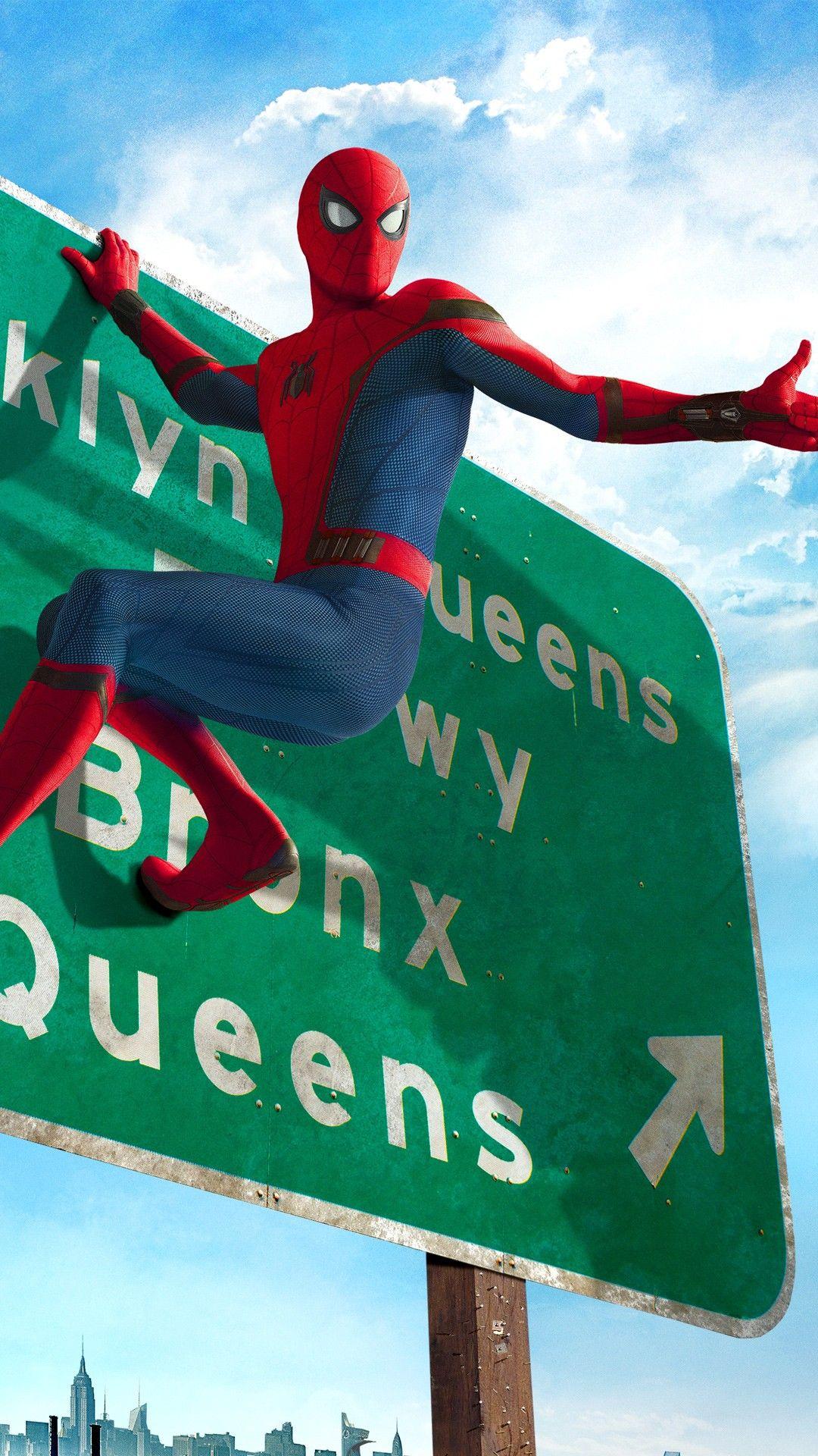 1080x1920 Spider Man Homecoming 2017 Wallpaper