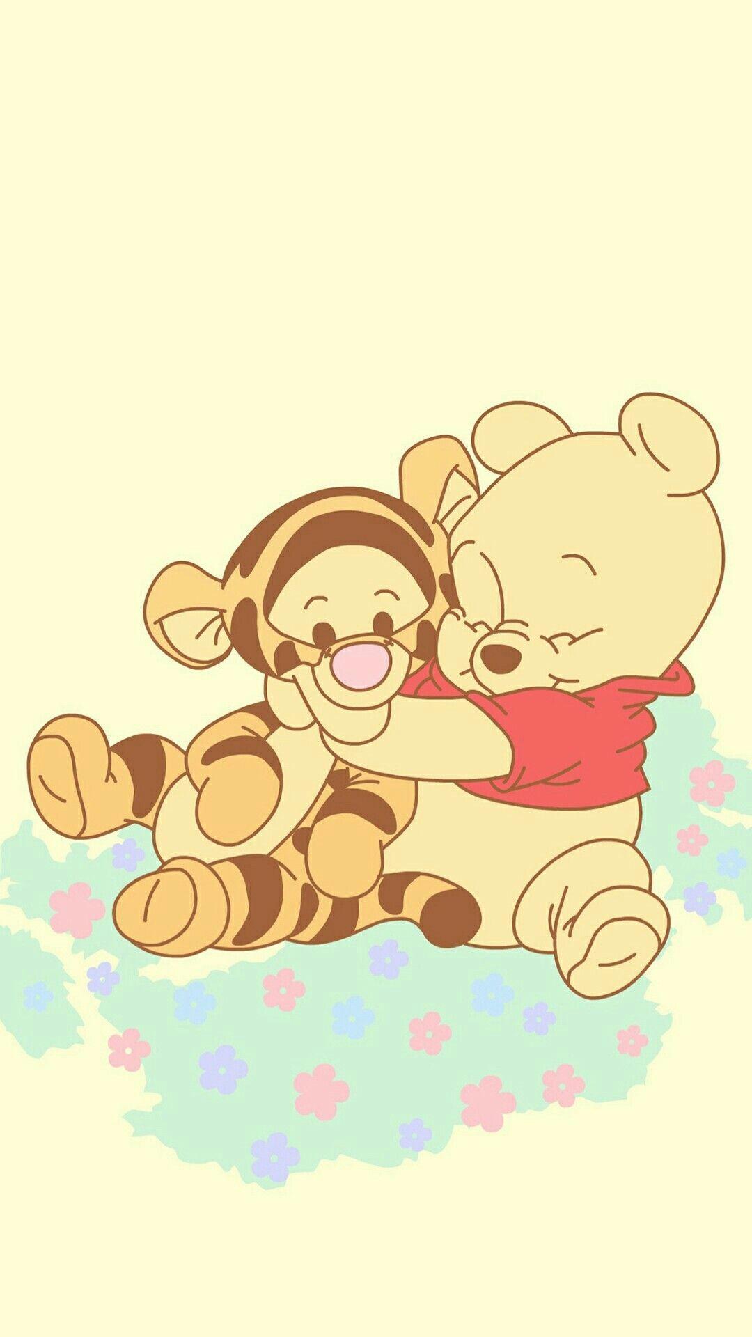 1080x1920 Winnie The Pooh Aesthetic Wallpaper