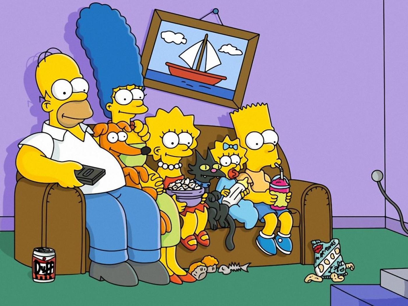 1400x1050 The Simpsons Wallpaper HD