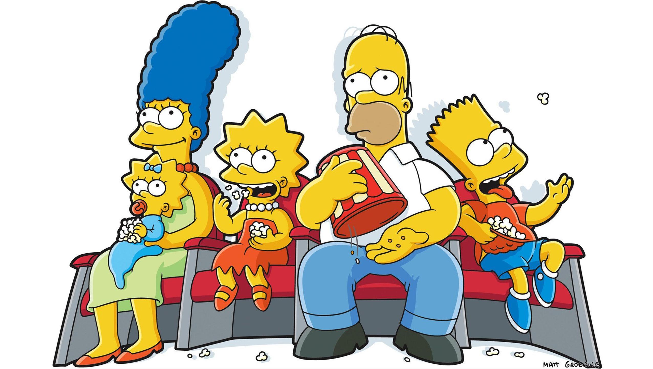 2552x1442 The Simpsons Desktop Wallpaper