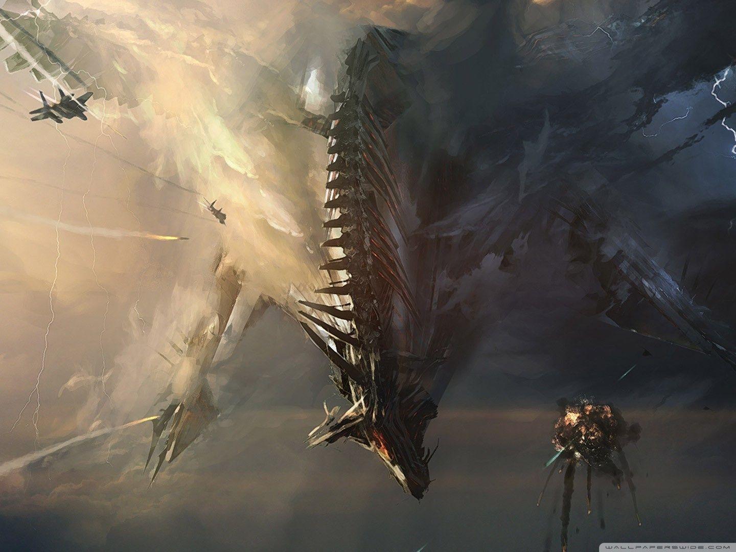 1440x1080 Sci Fi Dragon Ultra HD Desktop Background Wallpaper For 4K UHD TV : Widescreen & UltraWide Desktop & Laptop : Tablet