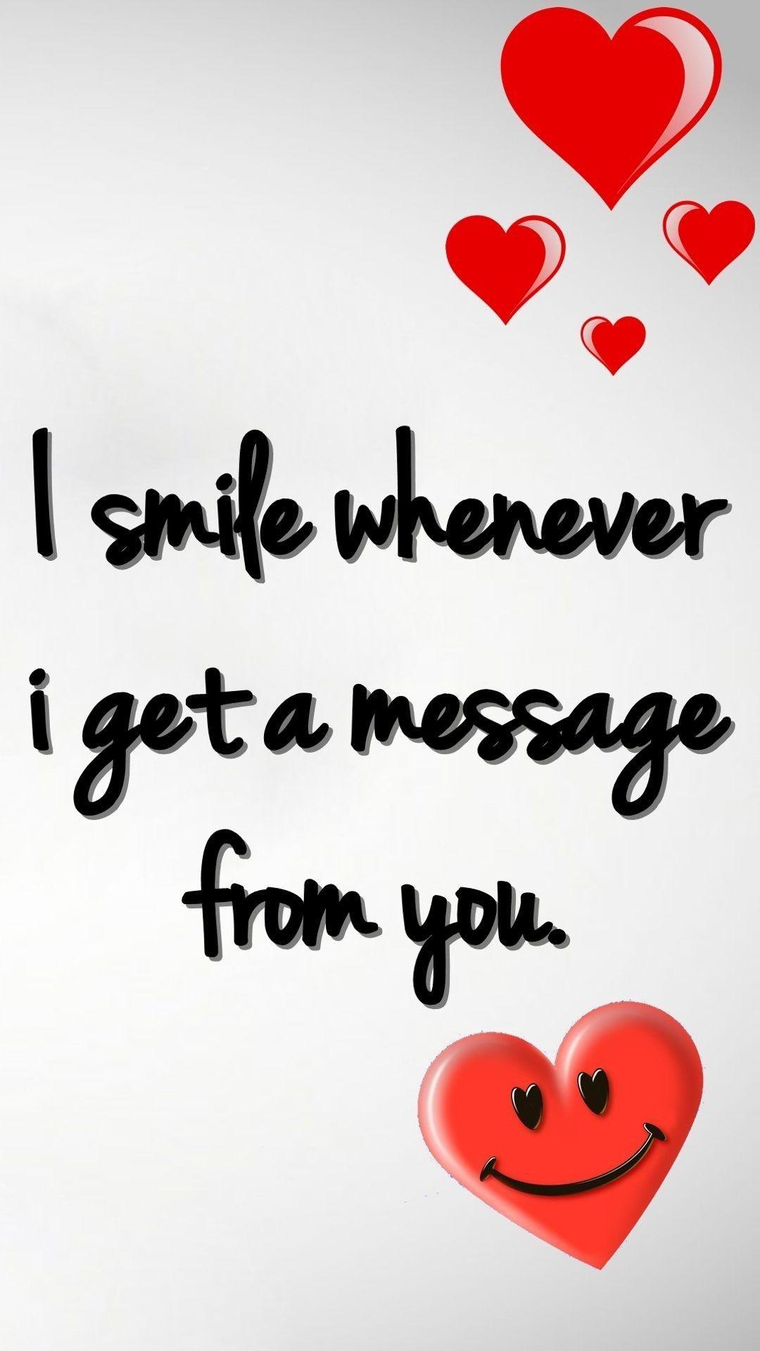 1080x1920 Love Message Wallpaper