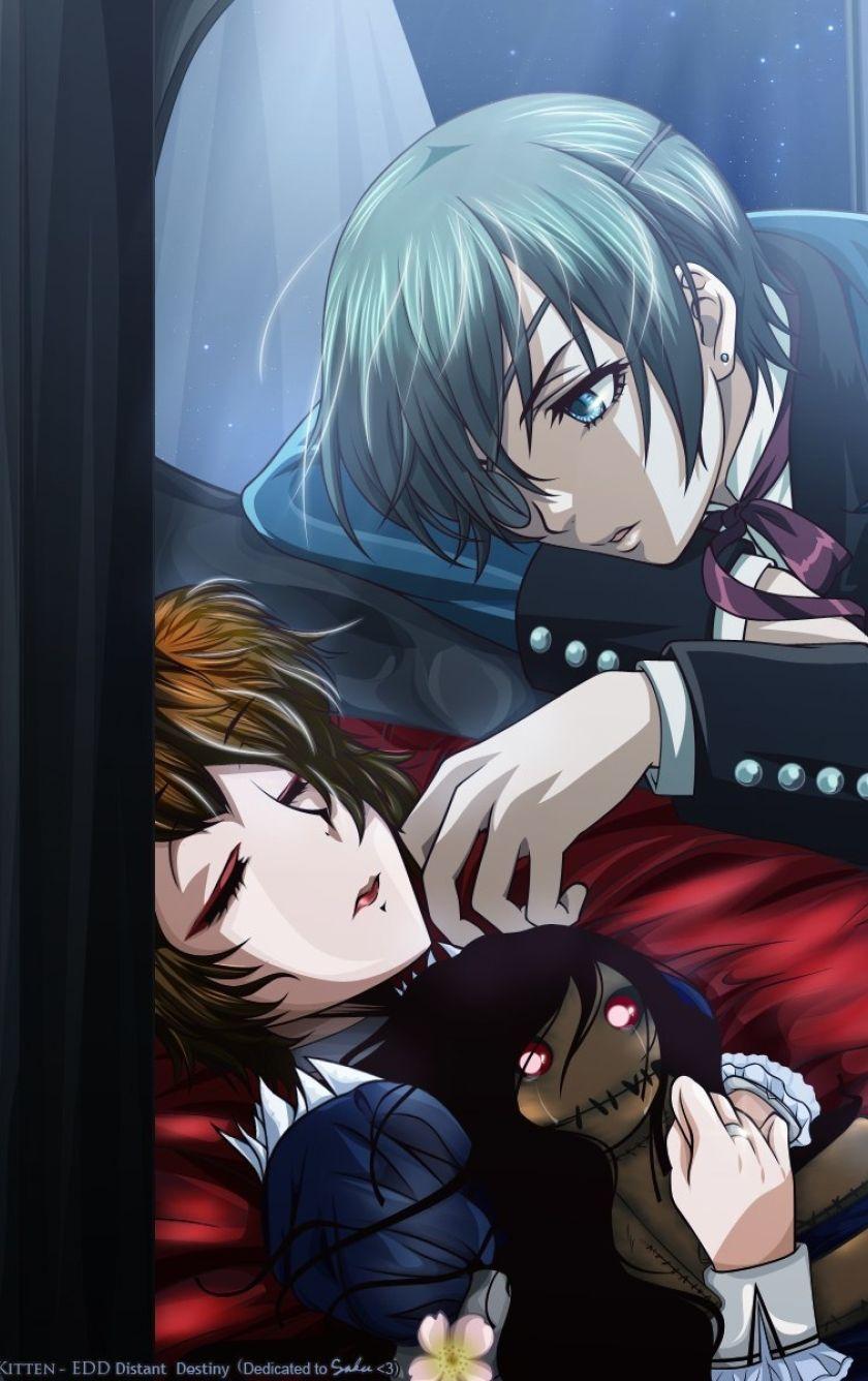 840x1336 black butler, earl, ciel phantomhive 840x1336 Resolution
