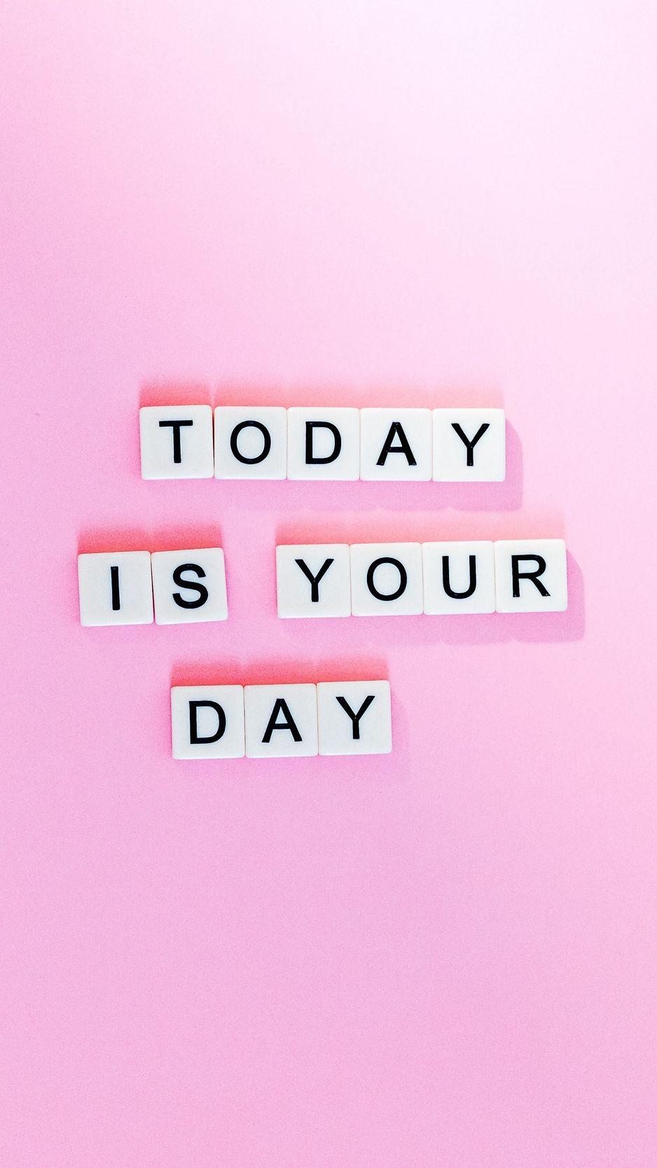 938x1668 Download wallpaper 938x1668 motivation, day, phrase, words