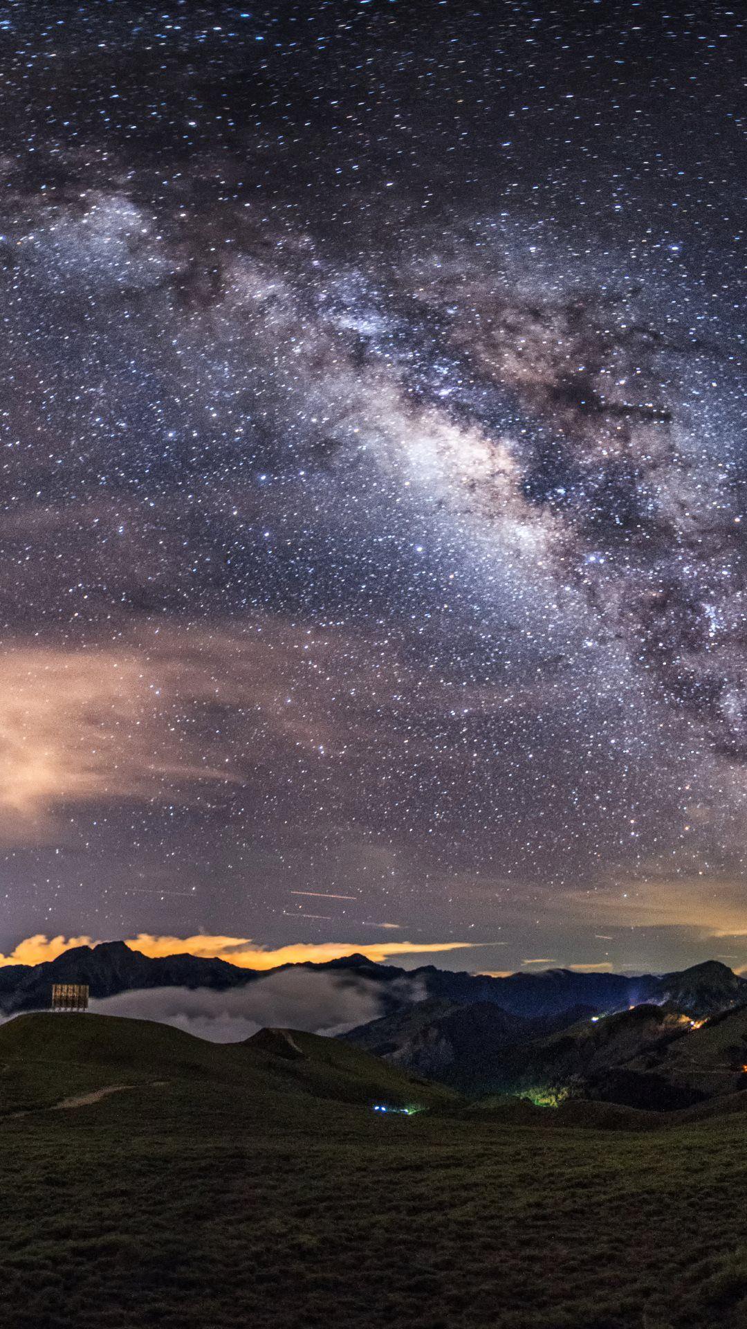 1080x1920 4K Milky Way Wallpaper