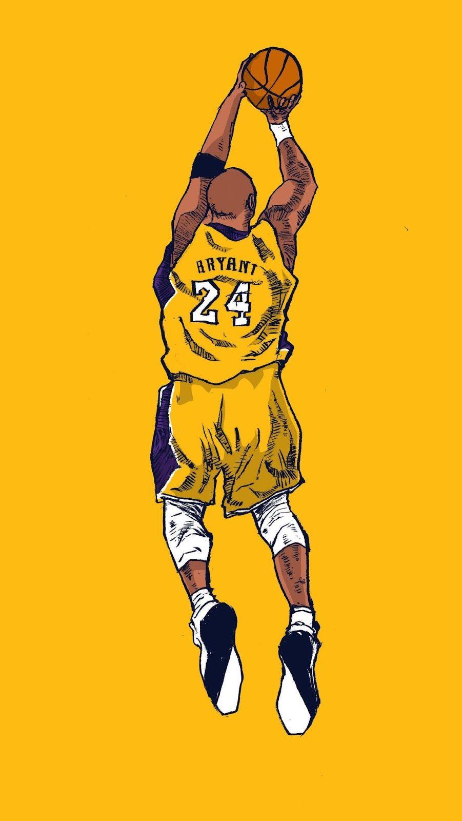 901x1600 Kobe Bryant Cool Wallpaper for Phone