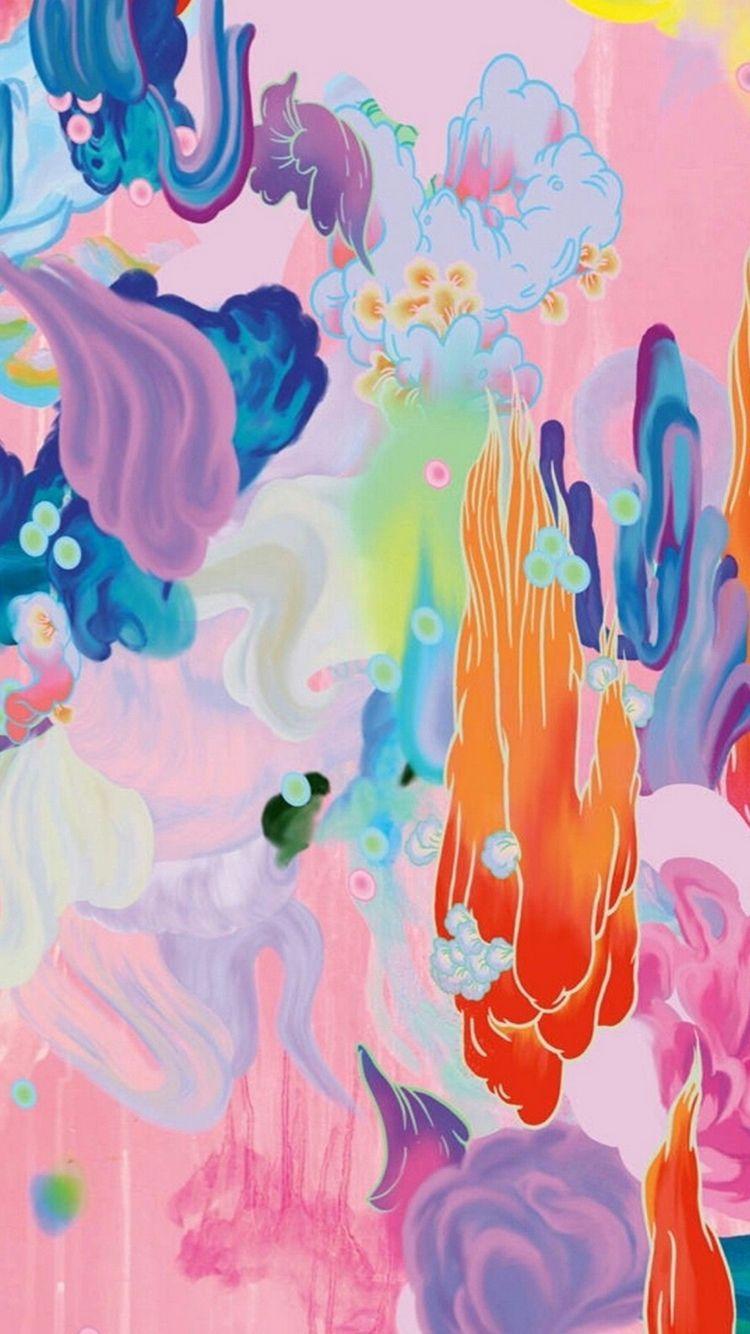 750x1334 iPhone 8 iMac iPad 2019 stock wallpaper. Abstract