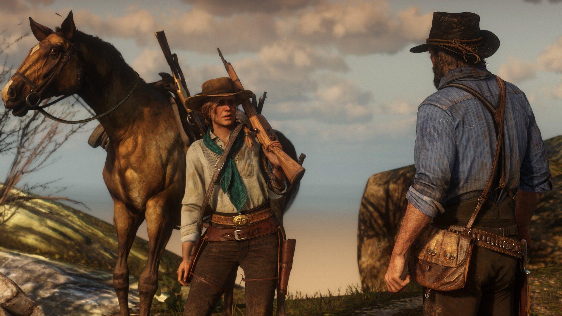 1920x1080 Western, Abigail Marston, Sadie Adler, Red Dead, Red Dead Redemption 2 Sadie Adler Wallpaper & Background Download