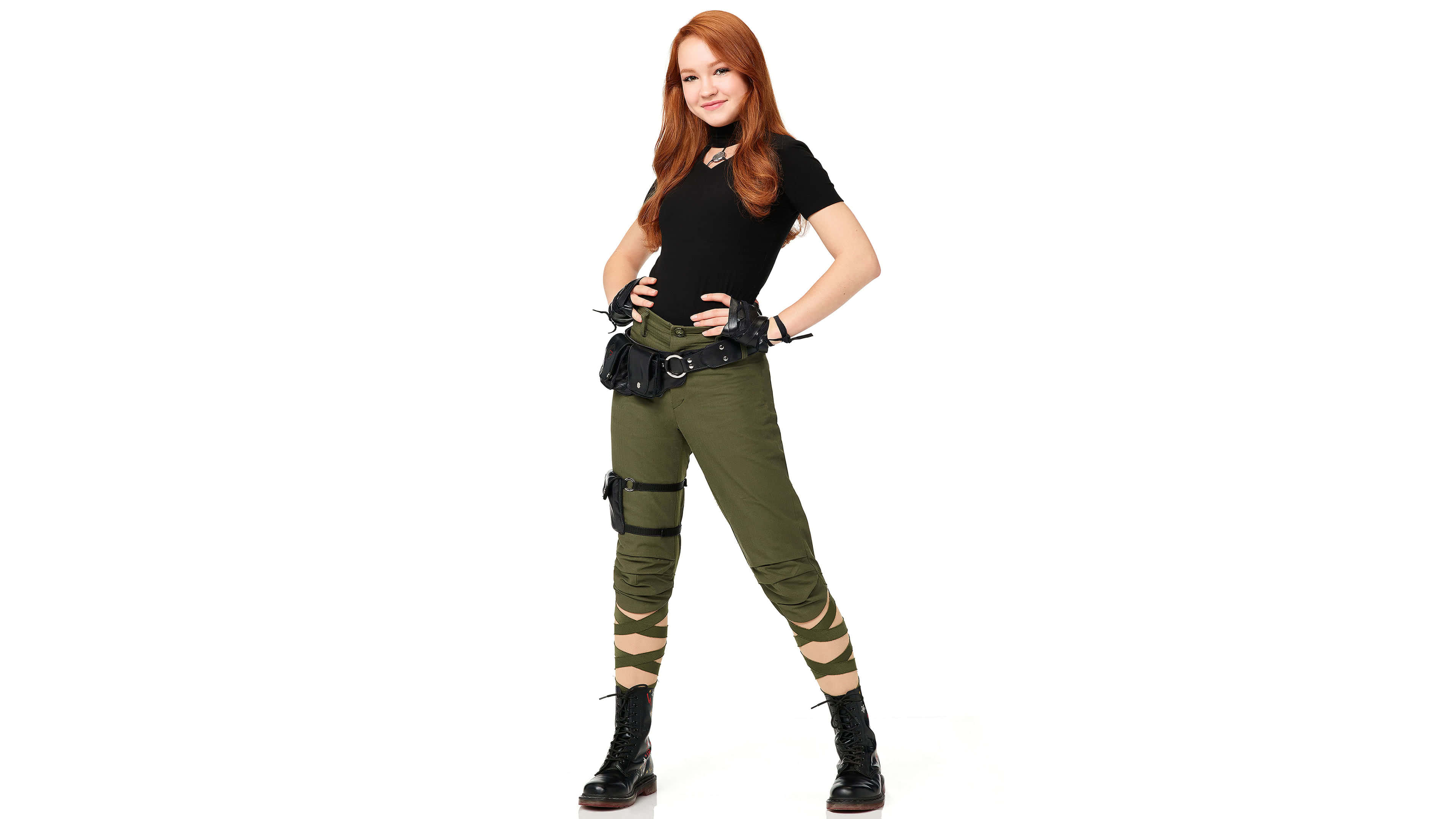 3840x2160 Kim Possible Sadie Stanley UHD 4K Wallpaper