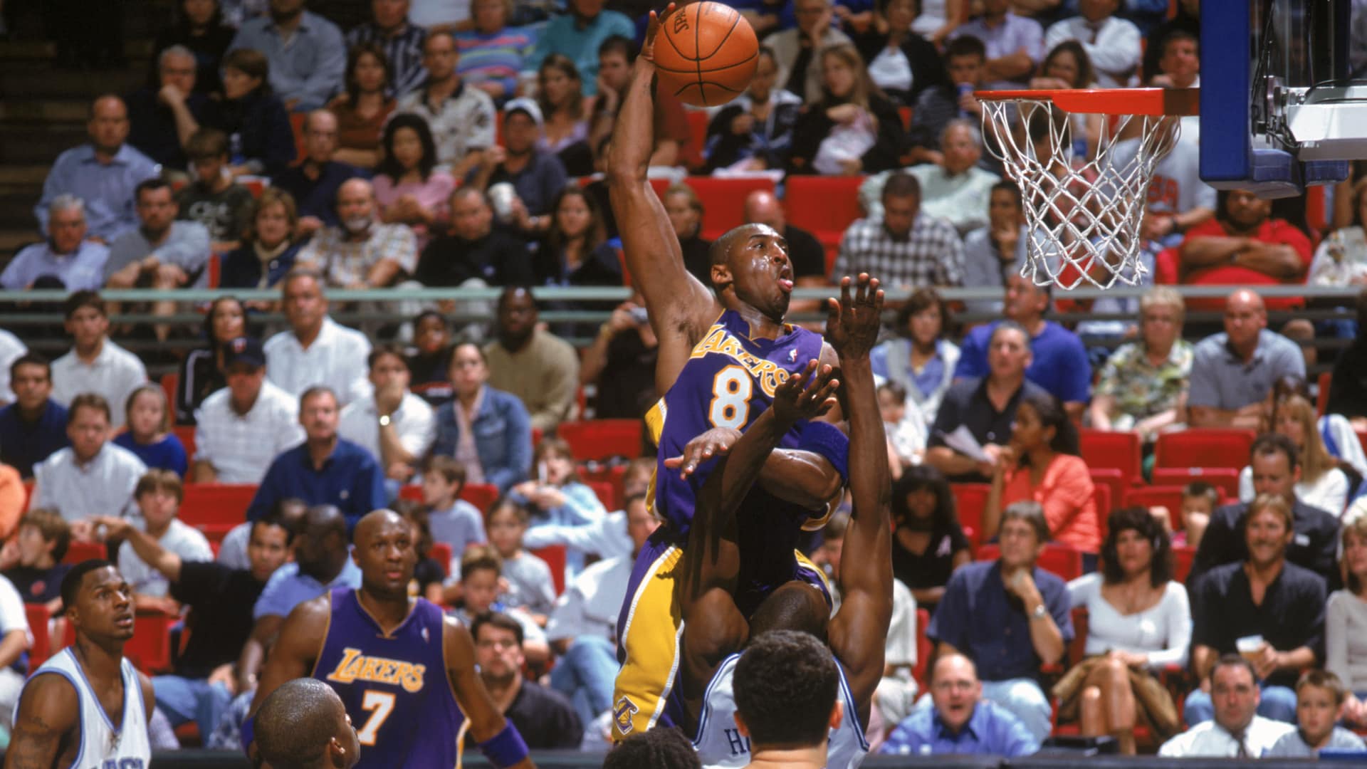 1920x1080 NBA History: Kobe Bryant Dunk Vs. Orlando Magic (11 12 2004)