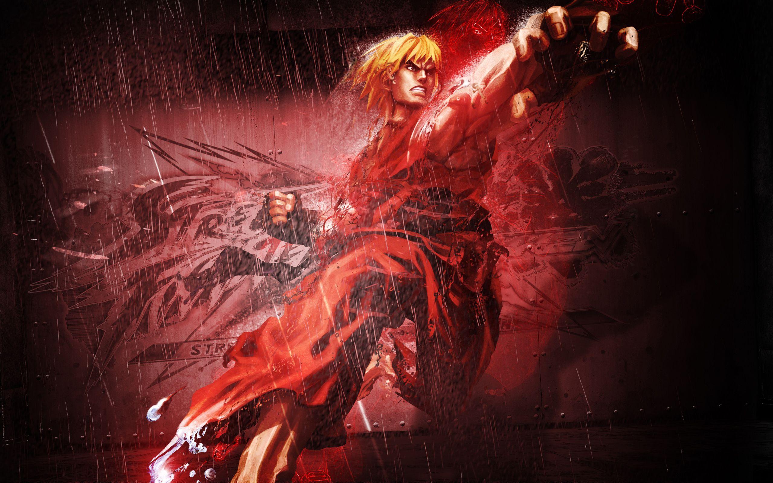 2560x1600 Ken Street Fighter Wallpaper