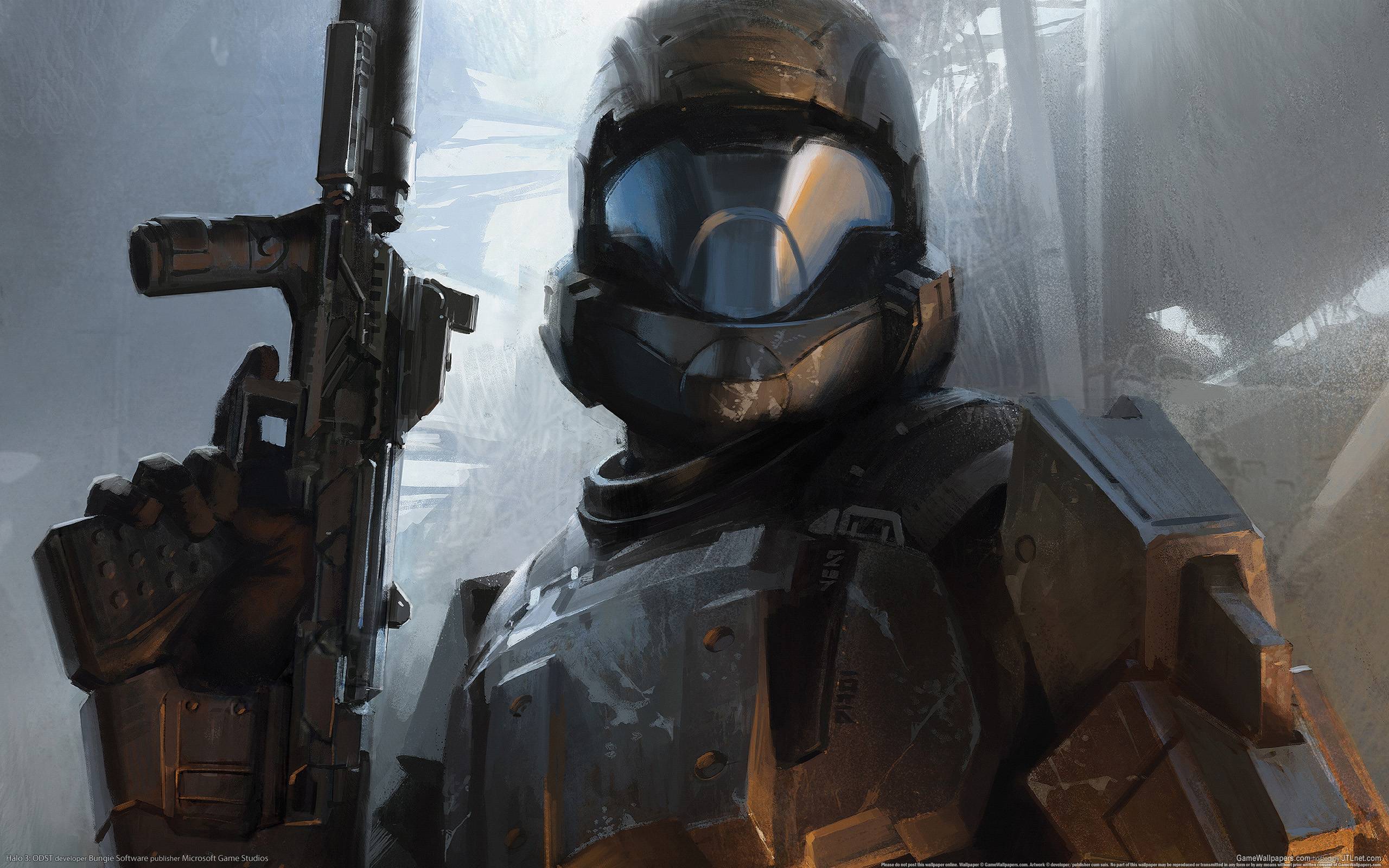 2560x1600 Abstract Halo 3D Wallpaper