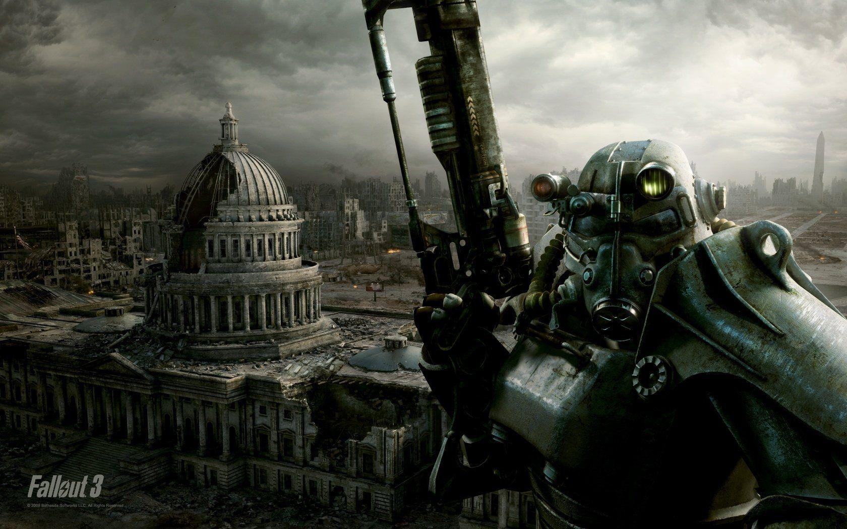 1680x1050 Fallout Brotherhood Of Steel Wallpaper