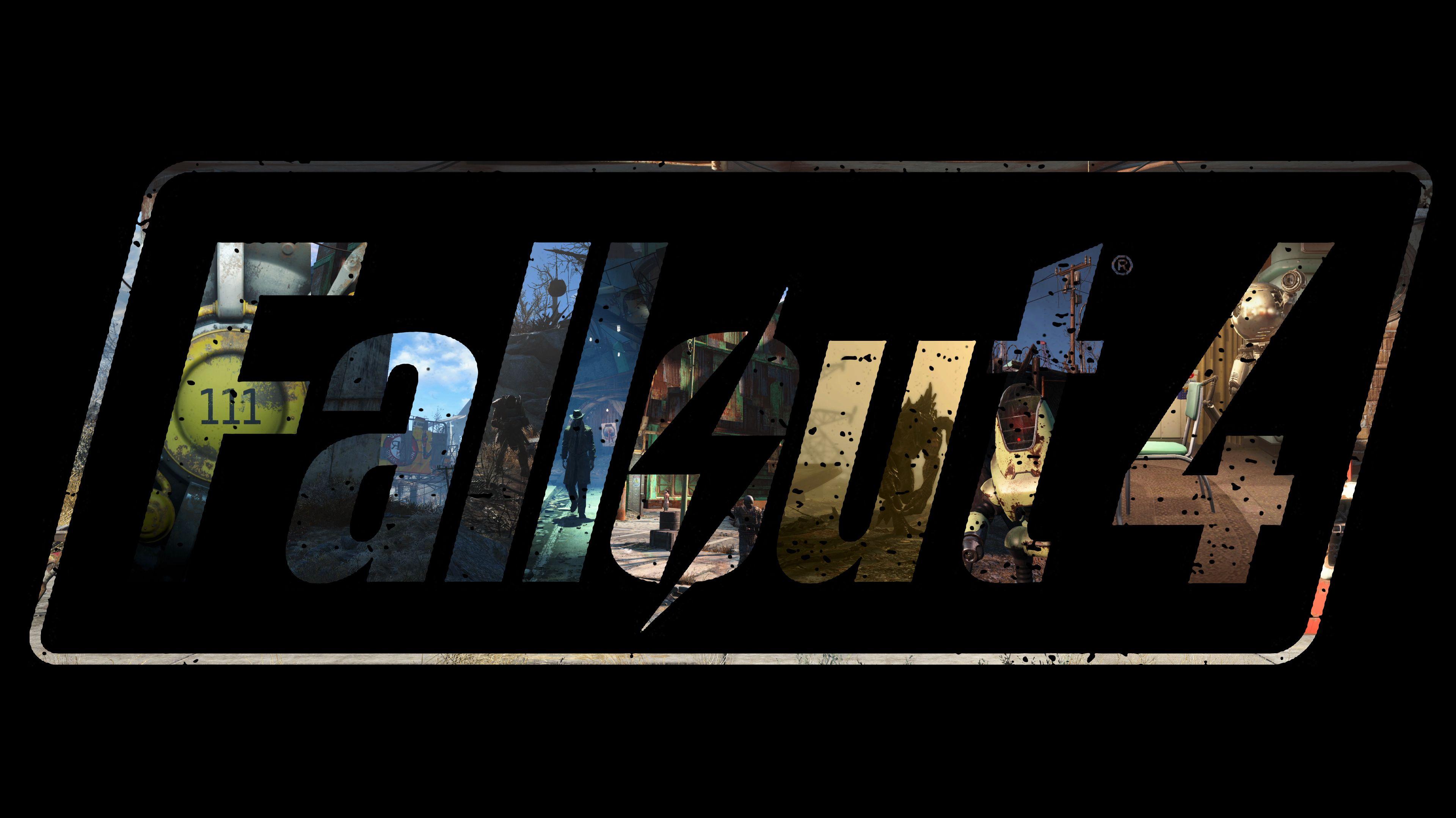 3840x2160 Image for Fallout 4 Wallpaper Cool Logo. Fallout 4 wallpaper
