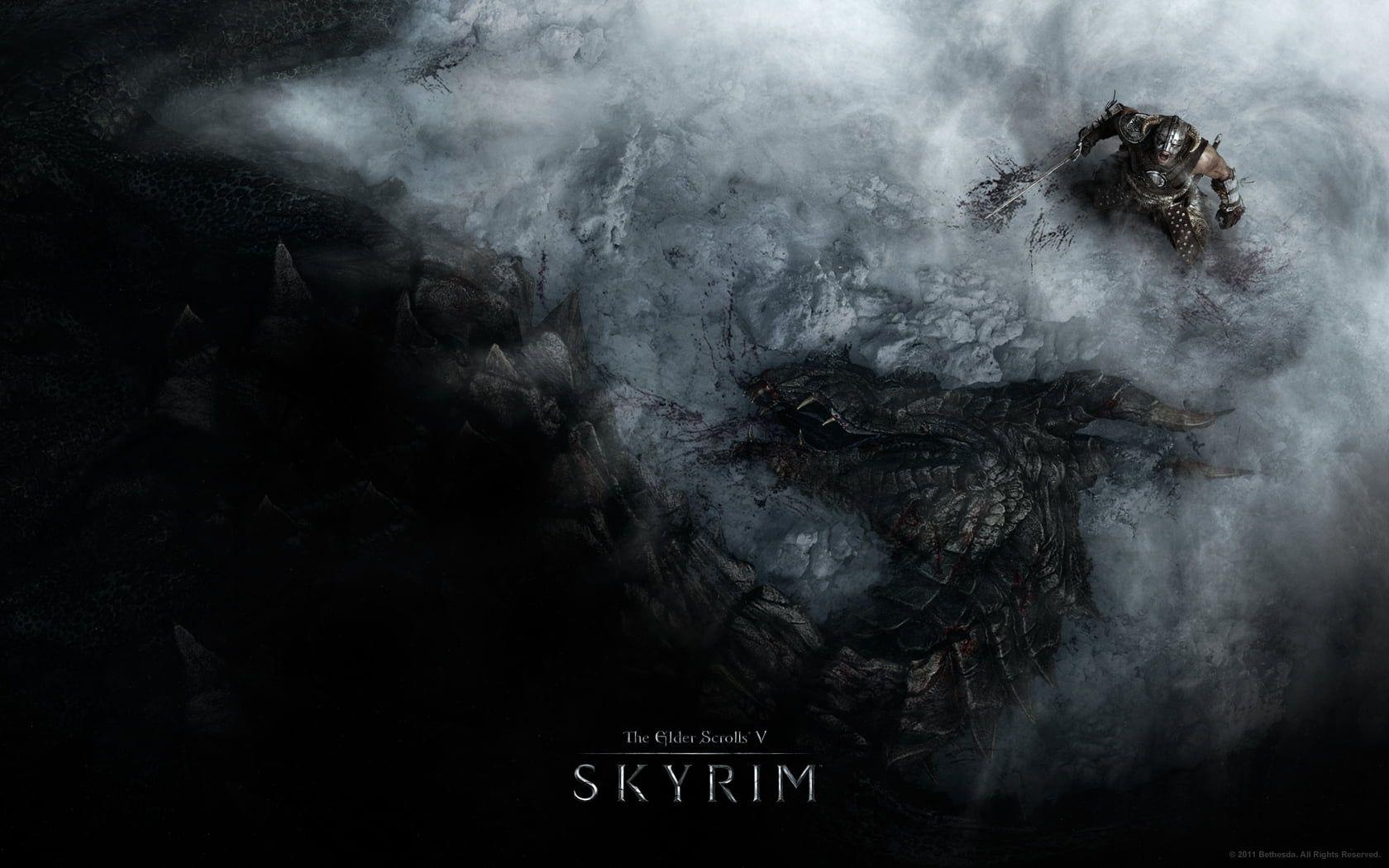 1680x1050 The Elder Scrolls Skyrim 3D wallpaper HD wallpaper